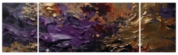 Obraz - Teksturowana abstrakcja (170x50 cm)