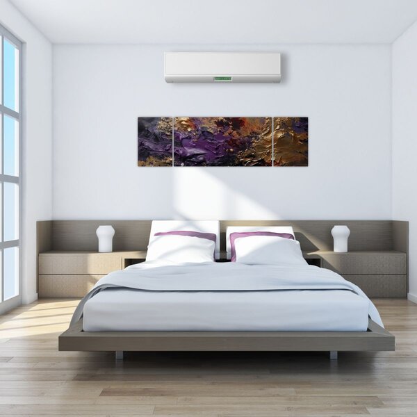 Obraz - Teksturowana abstrakcja (170x50 cm)