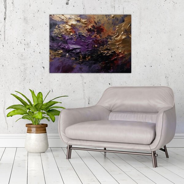 Obraz - Teksturowana abstrakcja (70x50 cm)