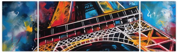 Obraz - Obraz wieży Eiffla II. (170x50 cm)