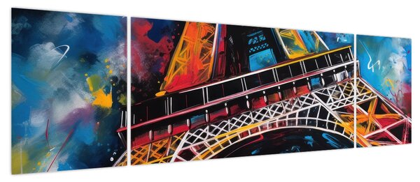 Obraz - Obraz wieży Eiffla II. (170x50 cm)