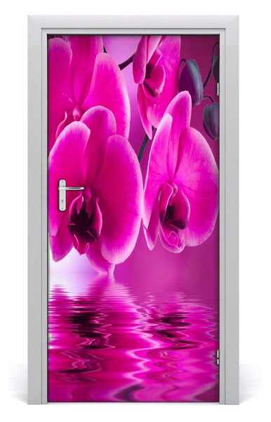 Naklejka samoprzylepna okleina Różowa orchidea