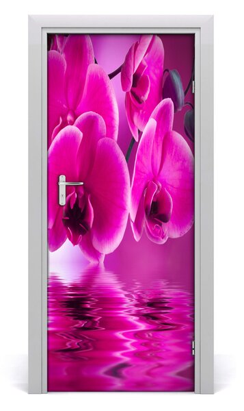 Naklejka samoprzylepna okleina Różowa orchidea