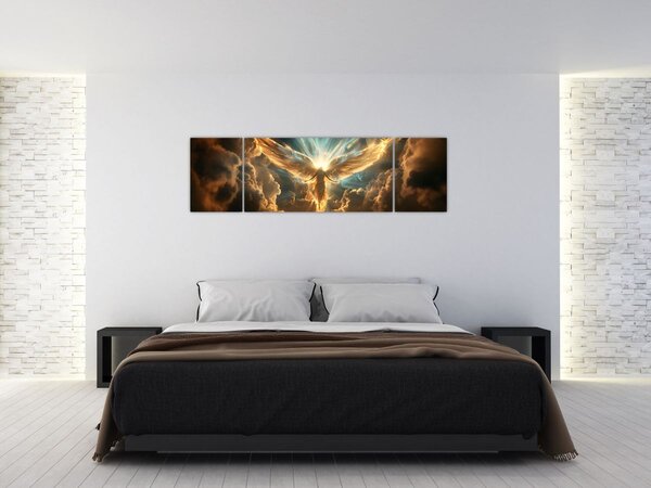 Obraz - Mitologia anielska (170x50 cm)