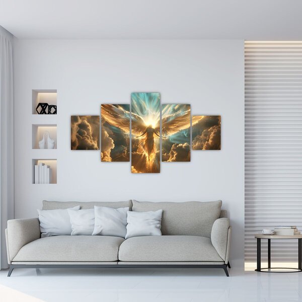 Obraz - Mitologia anielska (125x70 cm)