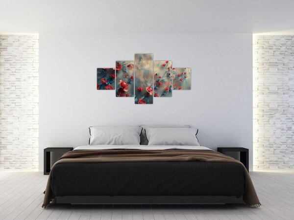 Obraz - Wilcze maki (125x70 cm)
