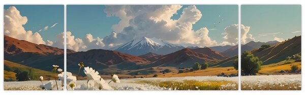 Obraz - Spokojny krajobraz (170x50 cm)