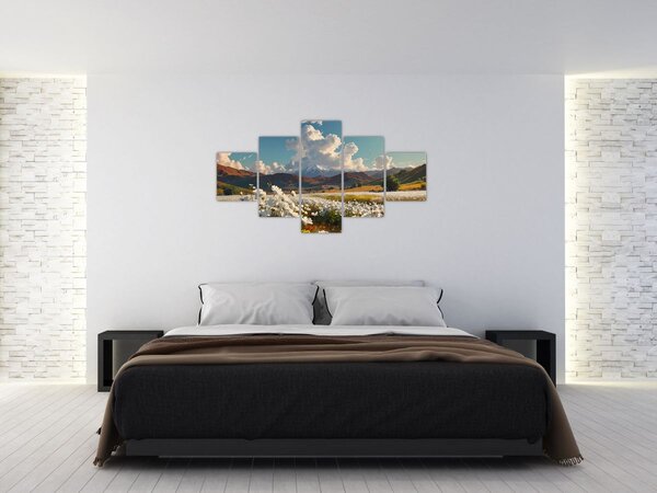 Obraz - Spokojny krajobraz (125x70 cm)