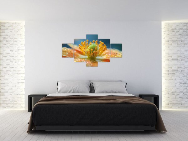 Obraz - Szczegół kwiatu (125x70 cm)