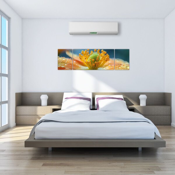 Obraz - Szczegół kwiatu (170x50 cm)