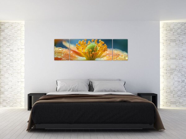 Obraz - Szczegół kwiatu (170x50 cm)