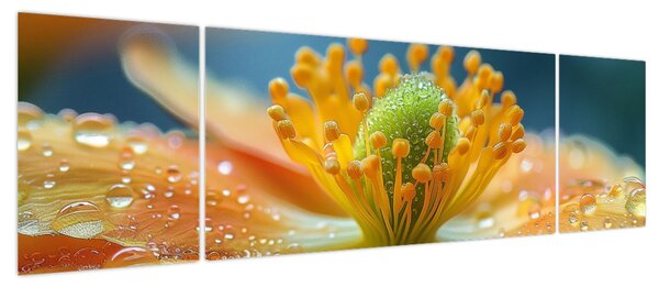 Obraz - Szczegół kwiatu (170x50 cm)