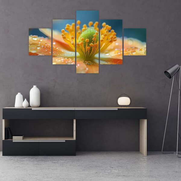 Obraz - Szczegół kwiatu (125x70 cm)