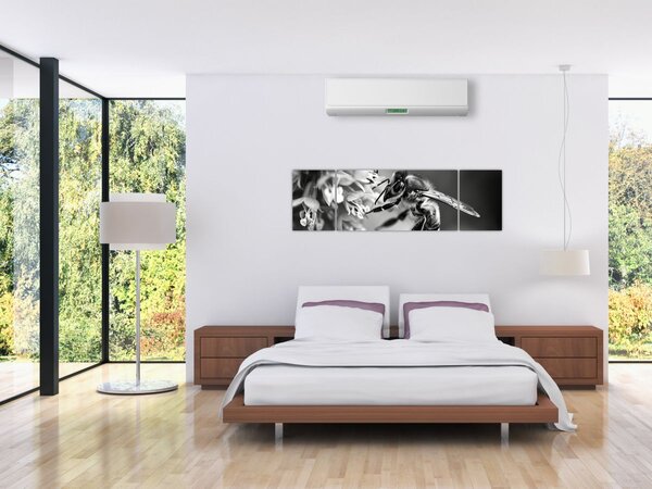 Obraz - Szczegół pszczoły (170x50 cm)