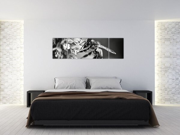 Obraz - Szczegół pszczoły (170x50 cm)