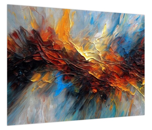 Obraz - Tekstura koloru (70x50 cm)