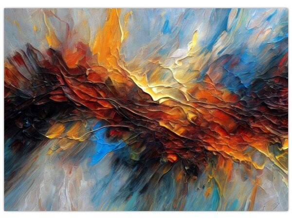 Obraz - Tekstura koloru (70x50 cm)
