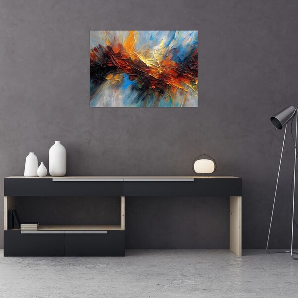Obraz - Tekstura koloru (70x50 cm)
