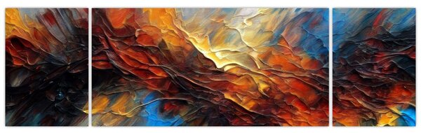 Obraz - Tekstura koloru (170x50 cm)