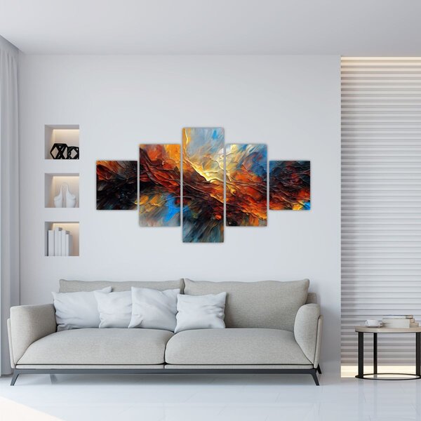 Obraz - Tekstura koloru (125x70 cm)