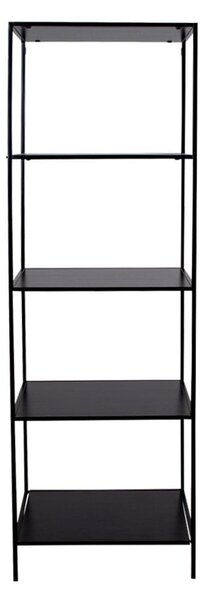 Czarny regał House Nordic Vita Shelf, 51x170 cm