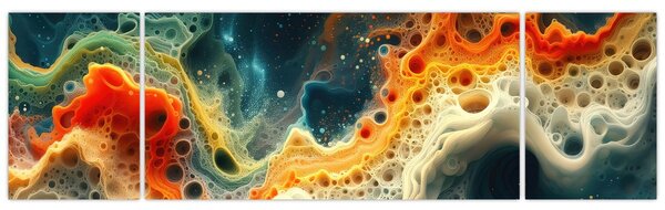 Obraz - Nowoczesna abstrakcja (170x50 cm)