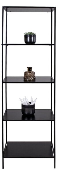 Czarny regał House Nordic Vita Shelf, 51x170 cm