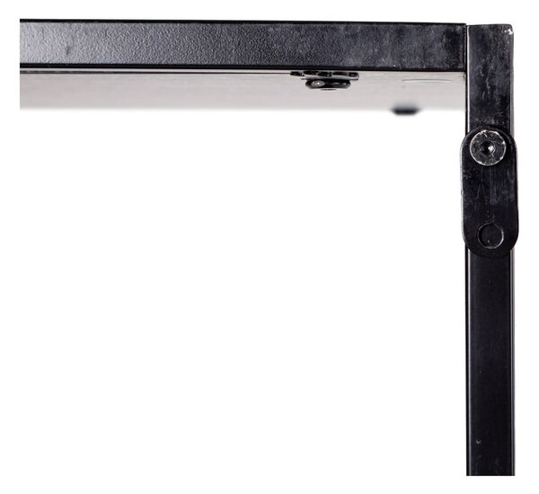 Czarny regał House Nordic Vita Shelf, 51x170 cm