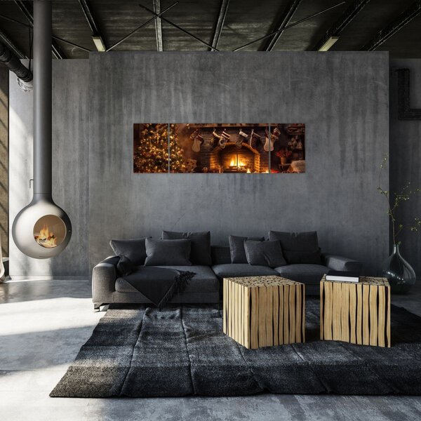 Obraz - Świąteczna atmosfera (170x50 cm)