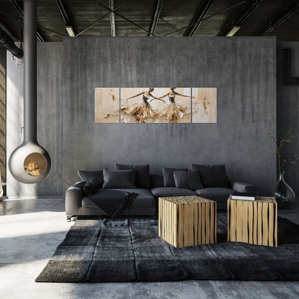 Obraz - Baleriny (170x50 cm)
