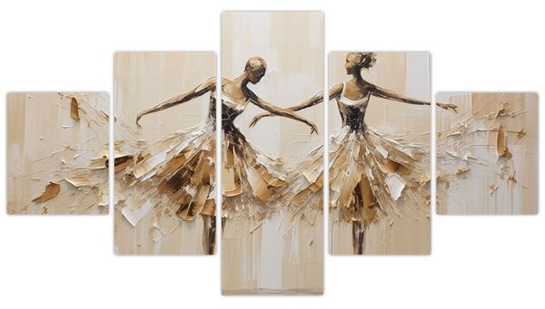 Obraz - Baleriny (125x70 cm)