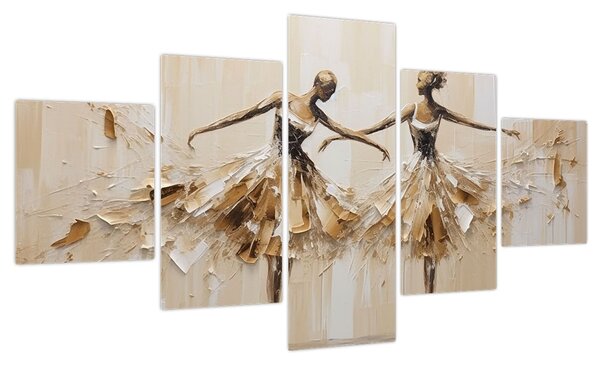 Obraz - Baleriny (125x70 cm)