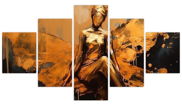 Obraz - Abstrakcja wróżki (125x70 cm)
