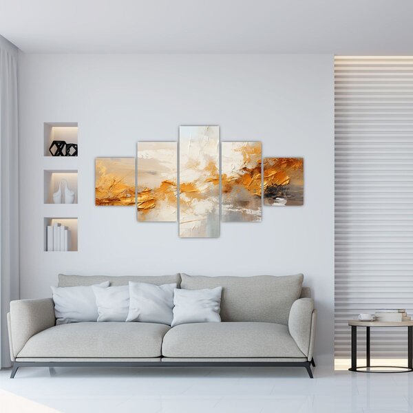 Obraz - Złota tekstura (125x70 cm)