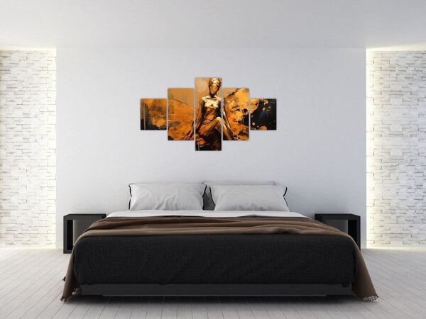 Obraz - Abstrakcja wróżki (125x70 cm)