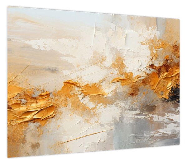 Obraz - Złota tekstura (70x50 cm)