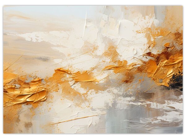 Obraz - Złota tekstura (70x50 cm)
