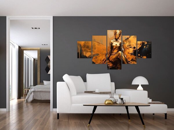 Obraz - Abstrakcja wróżki (125x70 cm)