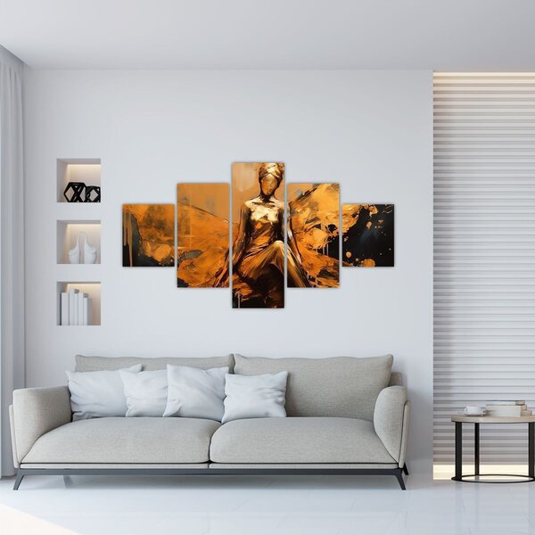 Obraz - Abstrakcja wróżki (125x70 cm)