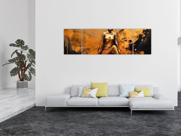 Obraz - Abstrakcja wróżki (170x50 cm)
