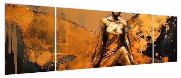 Obraz - Abstrakcja wróżki (170x50 cm)