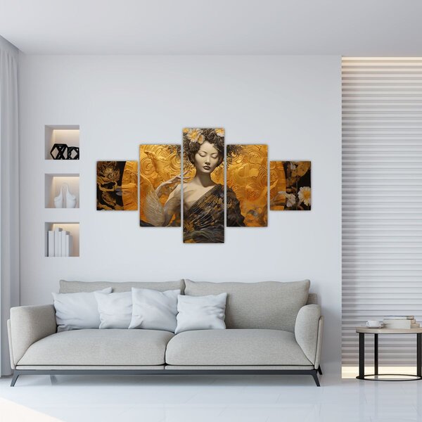 Obraz - Japonka (125x70 cm)