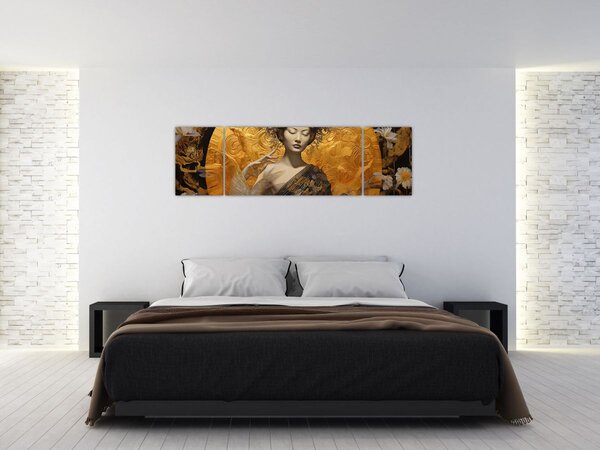 Obraz - Japonka (170x50 cm)