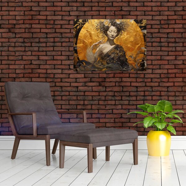 Obraz - Japonka (70x50 cm)