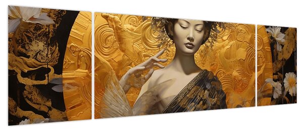 Obraz - Japonka (170x50 cm)