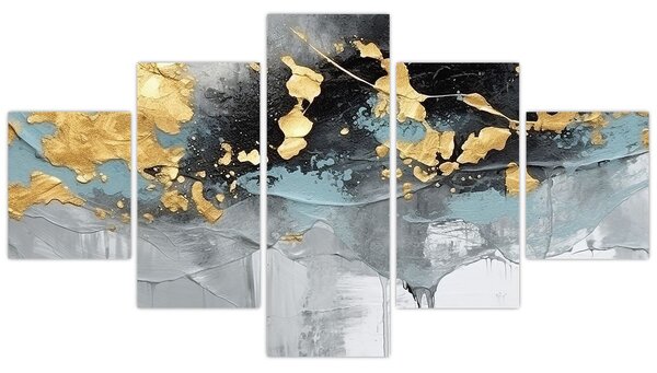 Obraz - Abstrakcja (125x70 cm)