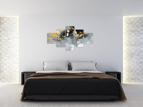 Obraz - Abstrakcja (125x70 cm)