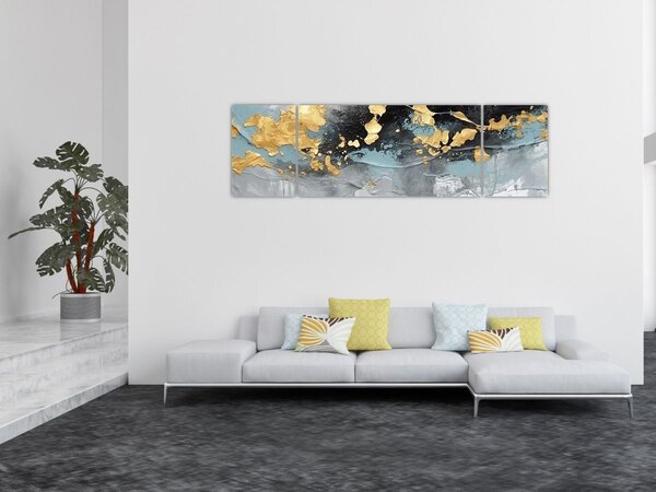 Obraz - Abstrakcja (170x50 cm)