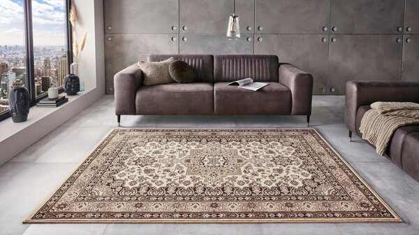 Beżowy dywan Nouristan Parun Tabriz, 80x150 cm