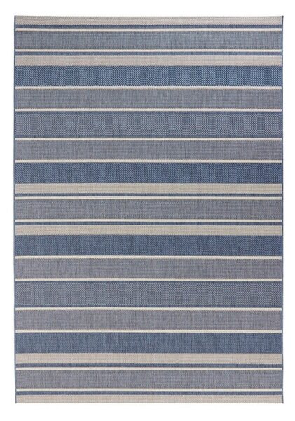 Niebieski dywan odpowiedni na zewnątrz NORTHRUGS Strap, 80x150 cm
